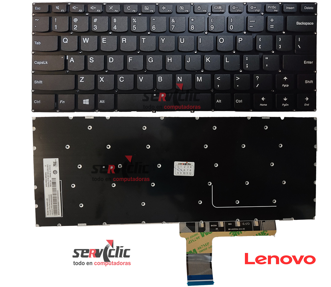 Teclado Us Lenovo Ibr Isk Iap Isk Iap V Iap Sin