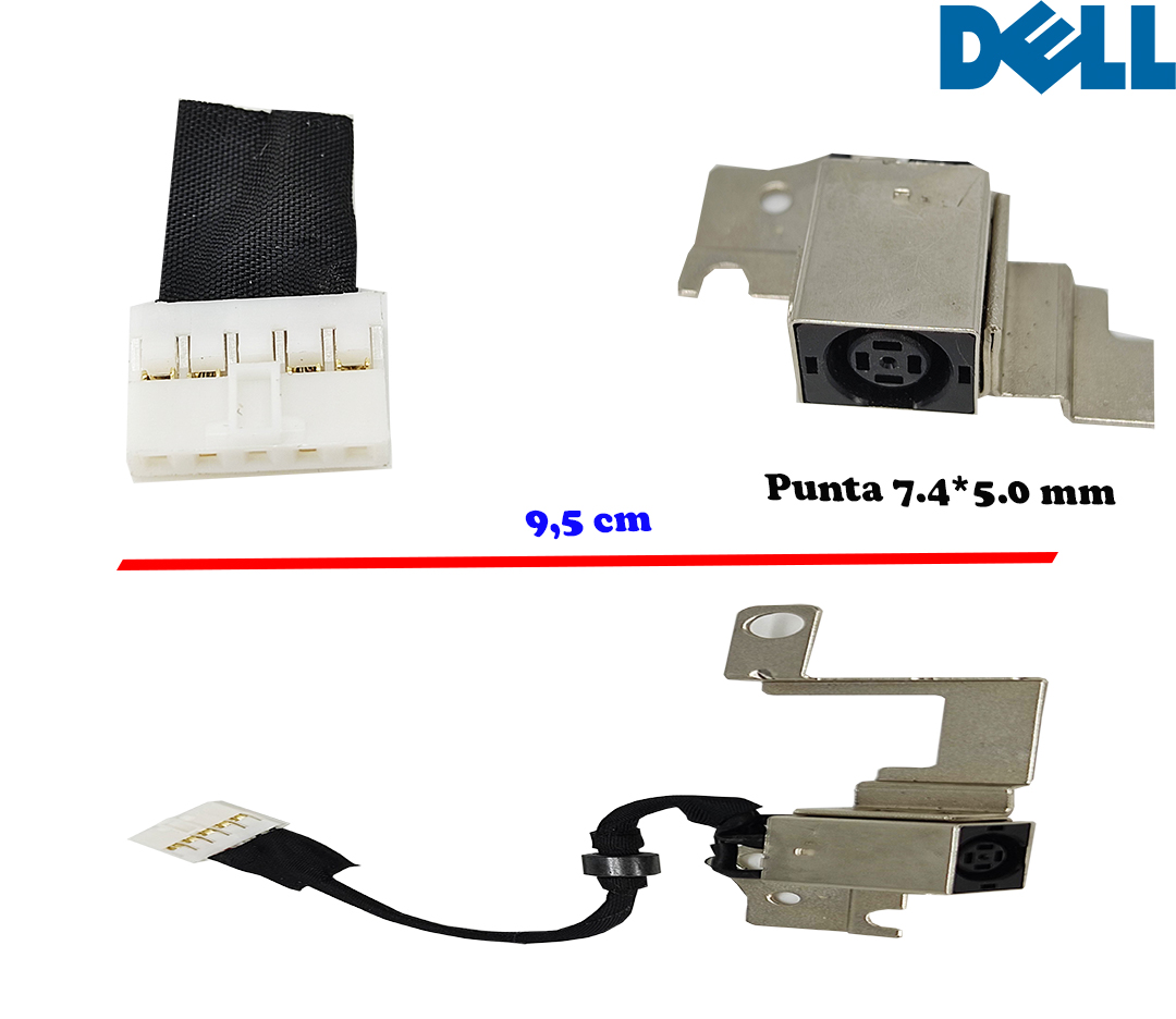 DC Power Jack Pin De Carga Dell Latitude 3380 SERVICLIC