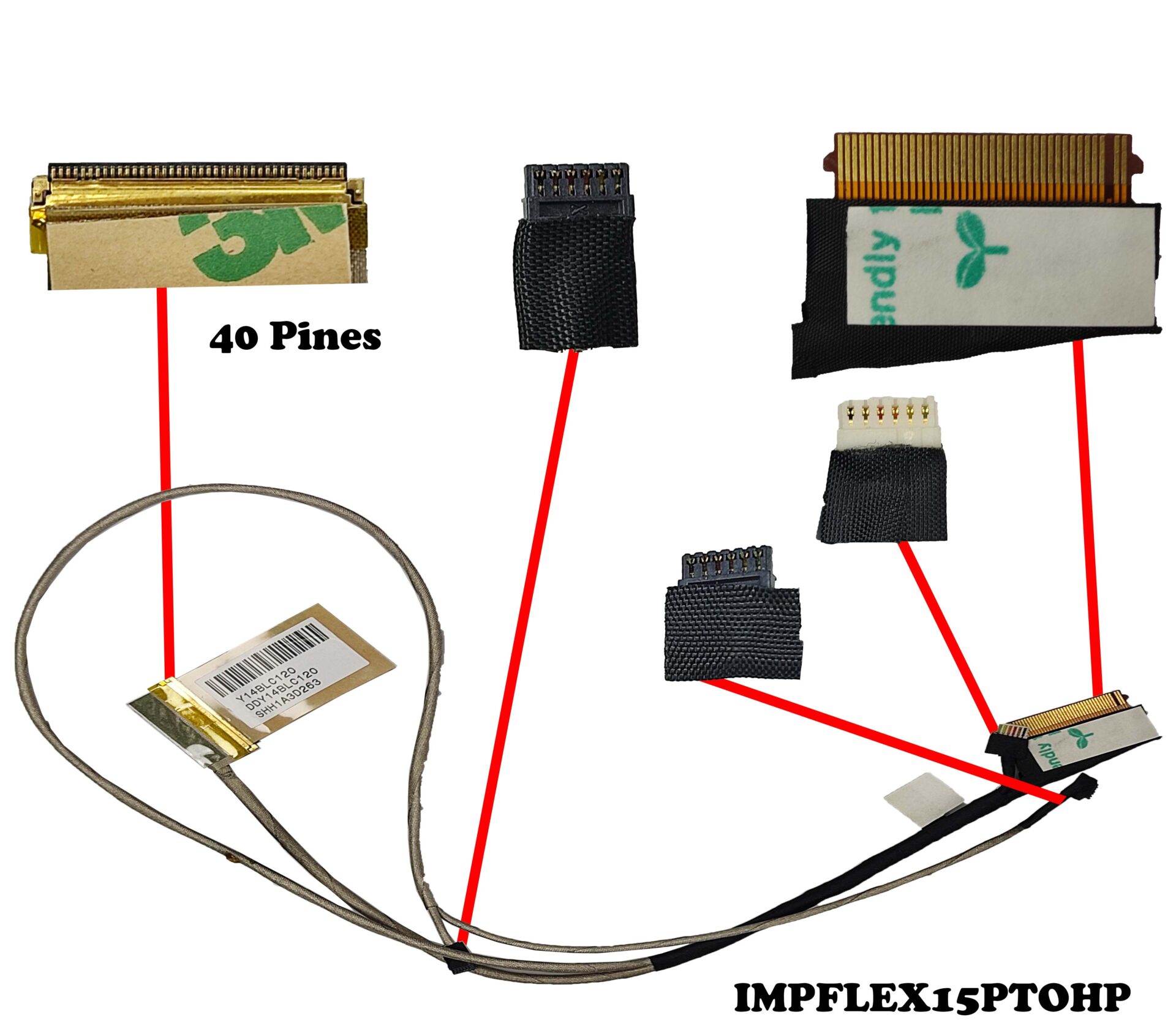 Schermo Per Hp 15-EF1023DX. Compatibile Notebook LCD Schermo - Foto 8