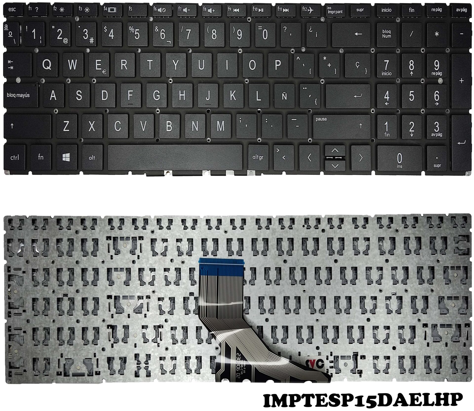 Teclado Hp 15 Da 15 Cx 15 Cs 15 Dk 15 Db 15 Dx 15t Db 15 Df Cr 15t Da