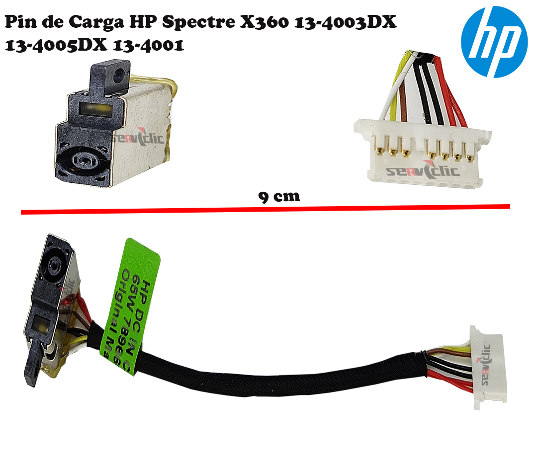 Connecteur D'alimentation Pour HP Spectre X360 13-4003dx - Jack DC - Pièce Neuve Générique