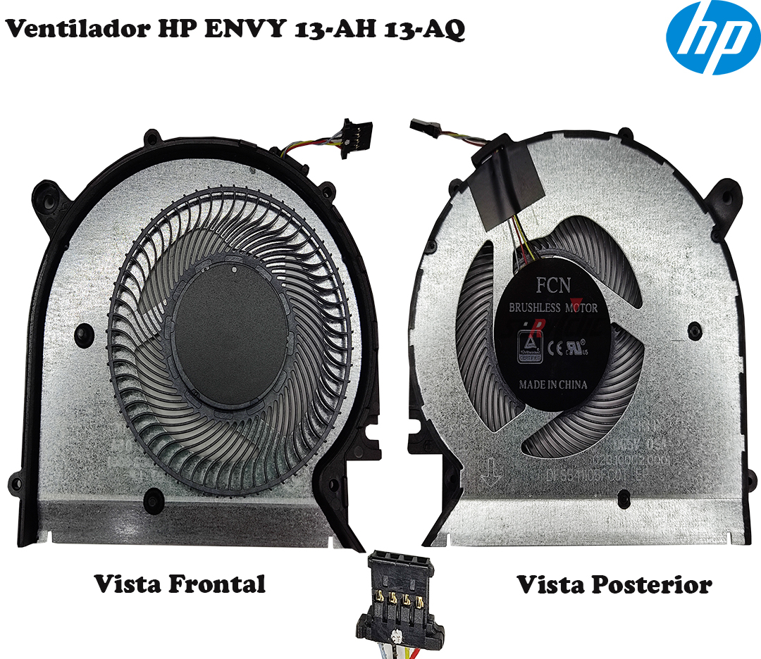 Ventilateur CPU Pour HP Envy 13-ah0002nk / No / Np – Cooler De Remplacement – Neuf Générique