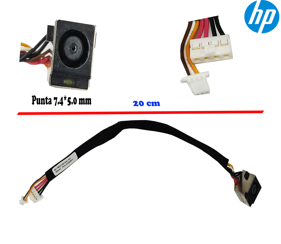 Connettore Alimentazione DC Power Jack Per HP Probook 4530, 4530S, 4730S, Con Cavo, Nuovo