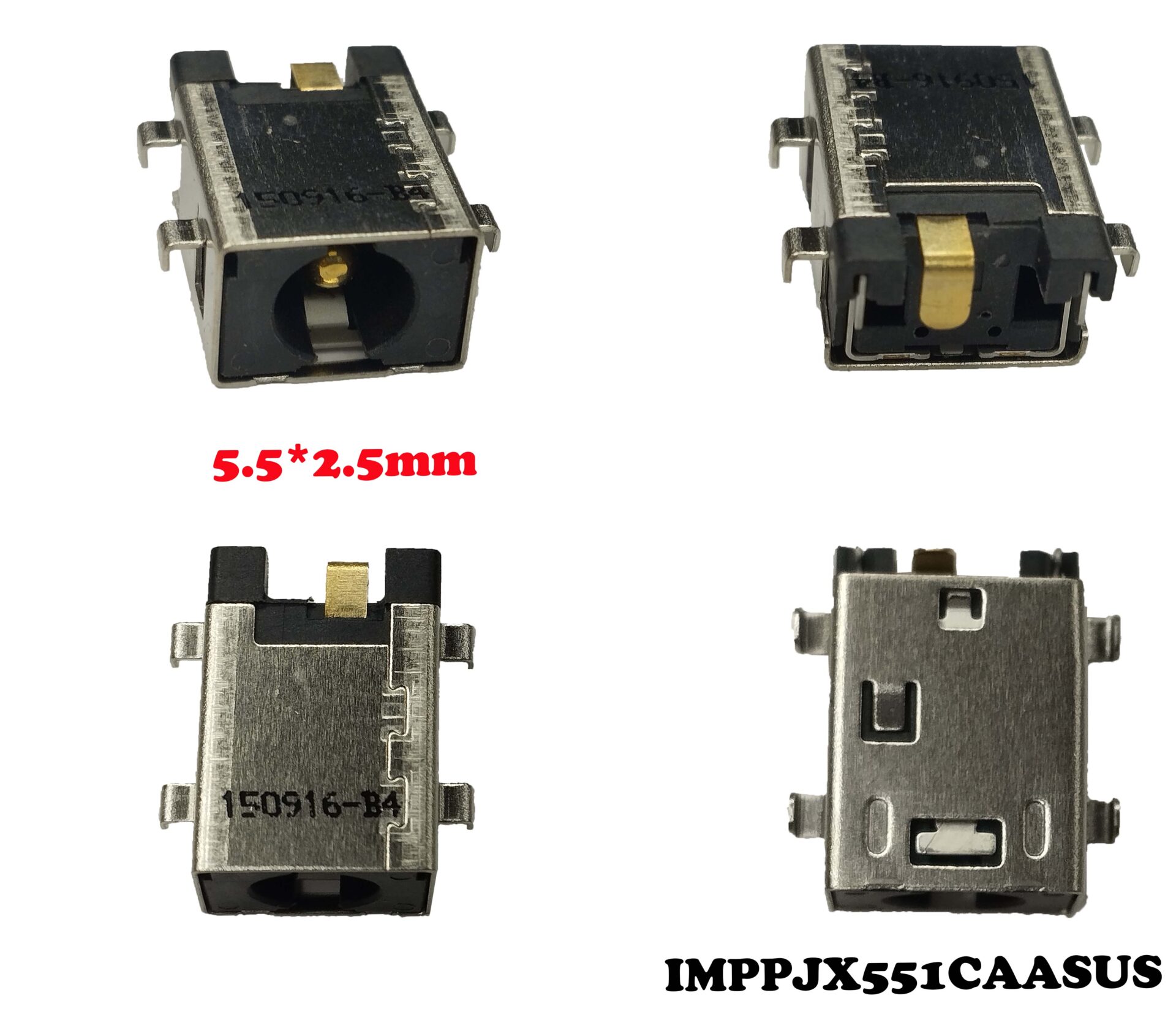 Laptop DC Power Jack Port For ASUS X551MAV, X551CA – Replacement Charging Socket - View #2