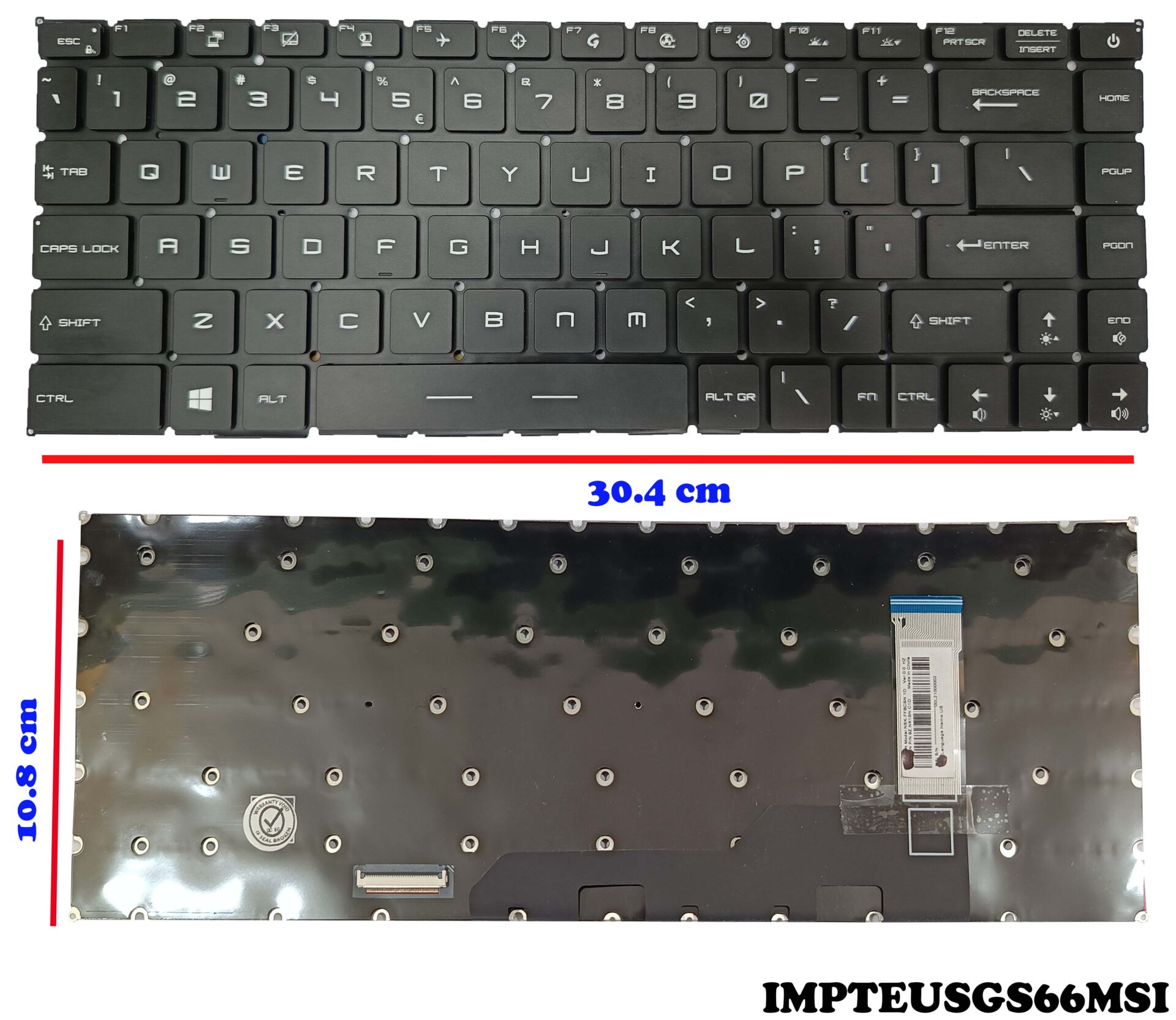 Laptop Tastatur Für MSI GS66 GE66 GP66 P66 MS-1541 14C1